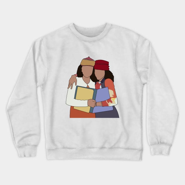 sister sister Crewneck Sweatshirt by aluap1006